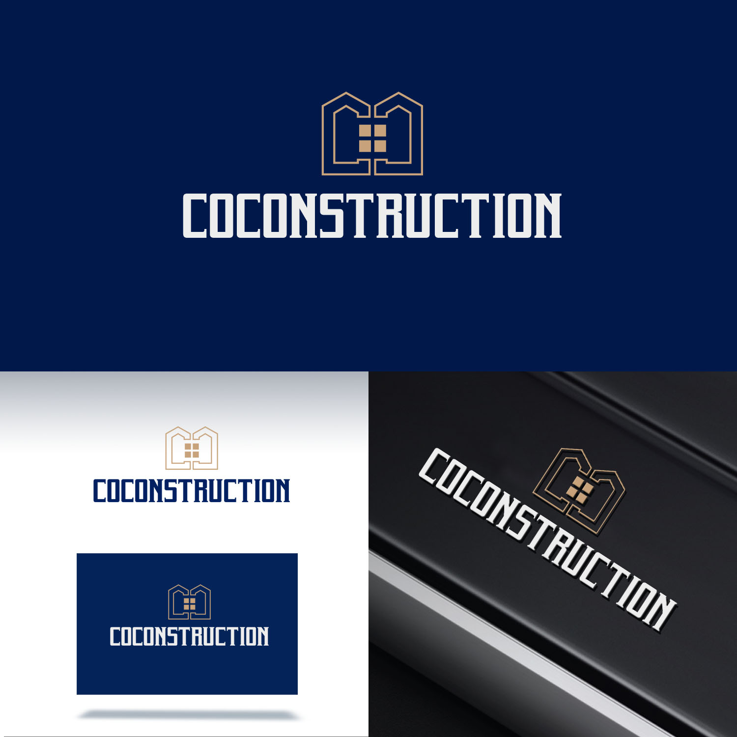 Diseño de Logo por Homgraf Taller Grafico para CoConstruction | Diseño #22340590