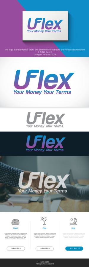 Your Money on Your Terms | Logo Design by Kim Ji