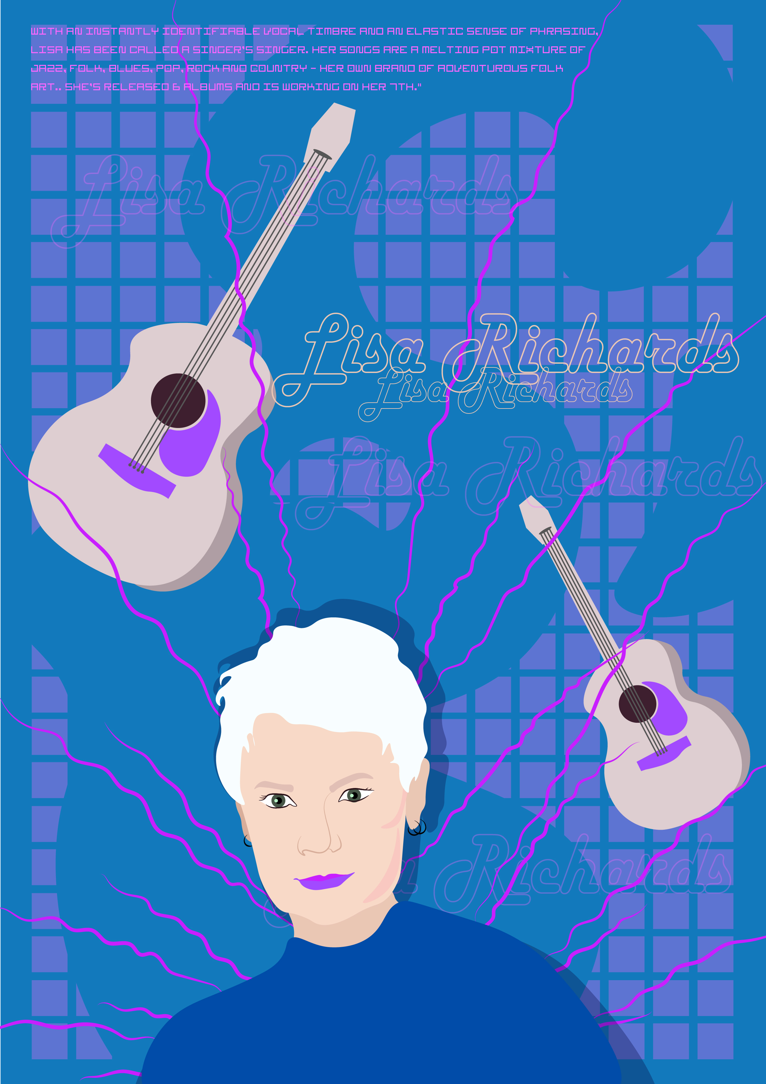Diseño de Póster por Olha 00 para Lisa-Marie Richards | Diseño #22298110