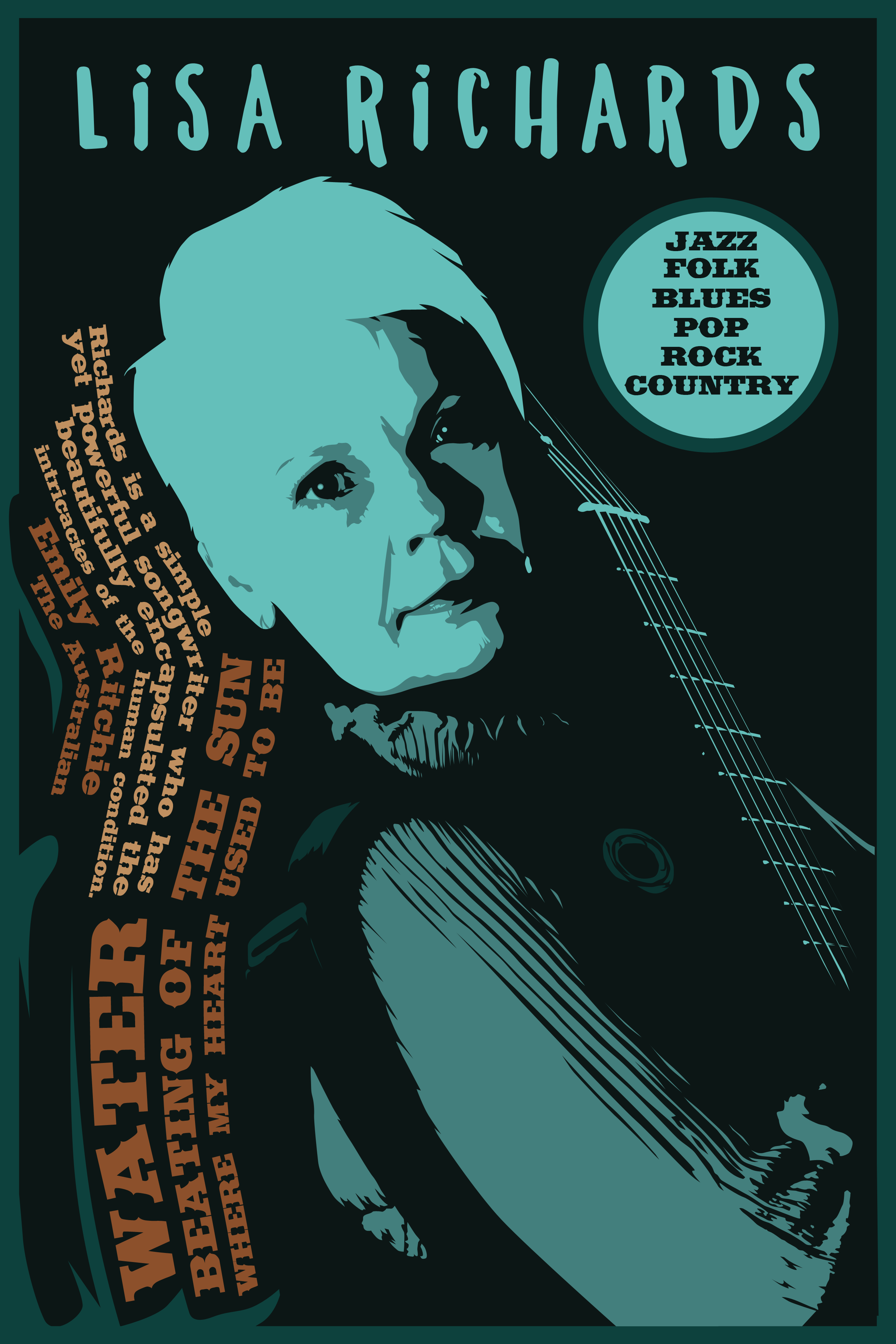 Poster Design by Theoniversalstudio for Lisa-Marie Richards | Design #22318323