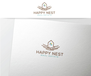 Happy Nest Real Estate | Logo Design by GreenLamp