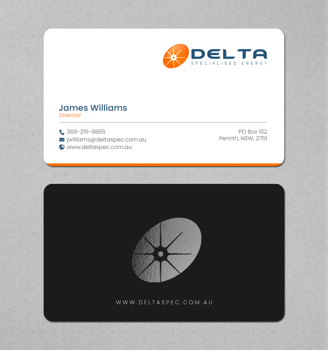 Business Card Design by chandrayaan.creative for this project | Design #22304128