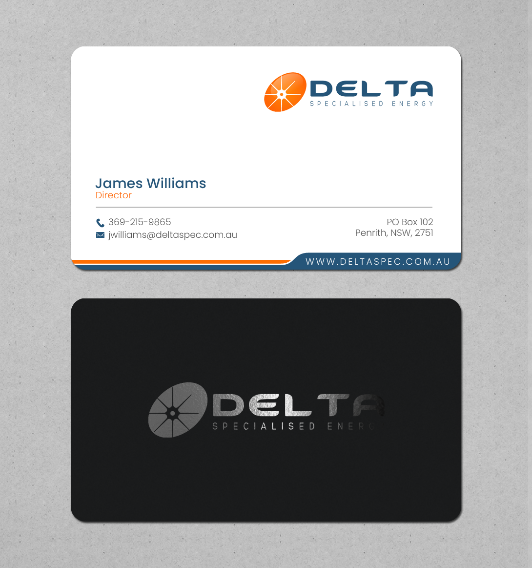 Business Card Design by chandrayaan.creative for this project | Design #22304134