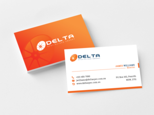 Modern corporate energy/fuel business need business card design | Diseño de Tarjeta de Presentación por Moumita_