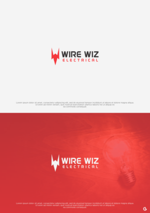 Logo Design by R!CKY for WIRE WIZ ELECTRICAL PTY LTD | Design: #22339736