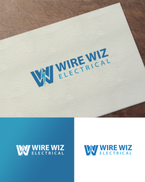 Logo Design by k.l.s.chatterjee 2 for WIRE WIZ ELECTRICAL PTY LTD | Design #22300783
