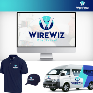 Logo-Design von Homgraf Taller Grafico für WIRE WIZ ELECTRICAL PTY LTD | Design: #22362401