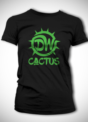 DW cactus* | T-shirt Design by Jonya