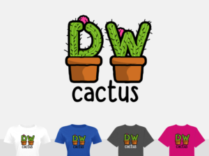 DW cactus* | T-shirt Design by STierney