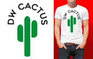 DW cactus* | T-shirt Design by Al Pech