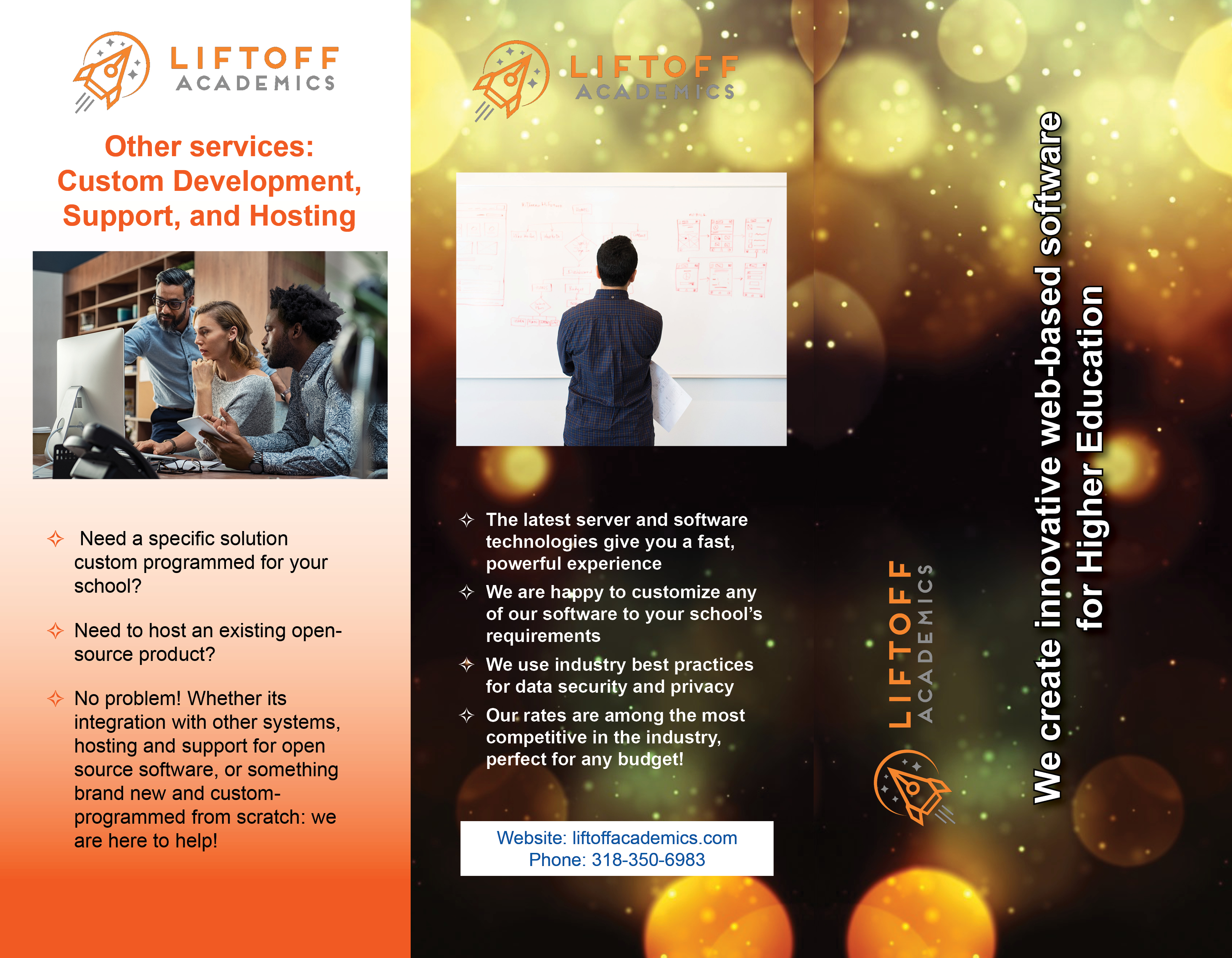 Brochure Design by Sheingart for Peacock Software, LLC | Design #22311387