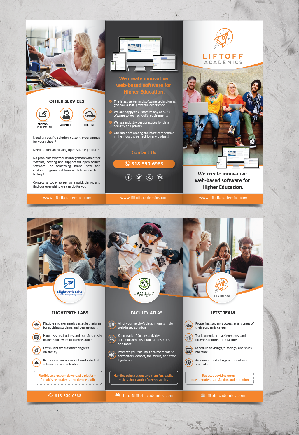 Brochure Design by alex989 for Peacock Software, LLC | Design #22310156