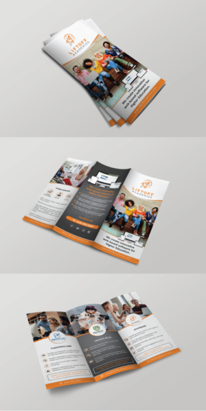 Tri-fold 8.5x11 brochure for my company's products | Broschüren-Design von alex989