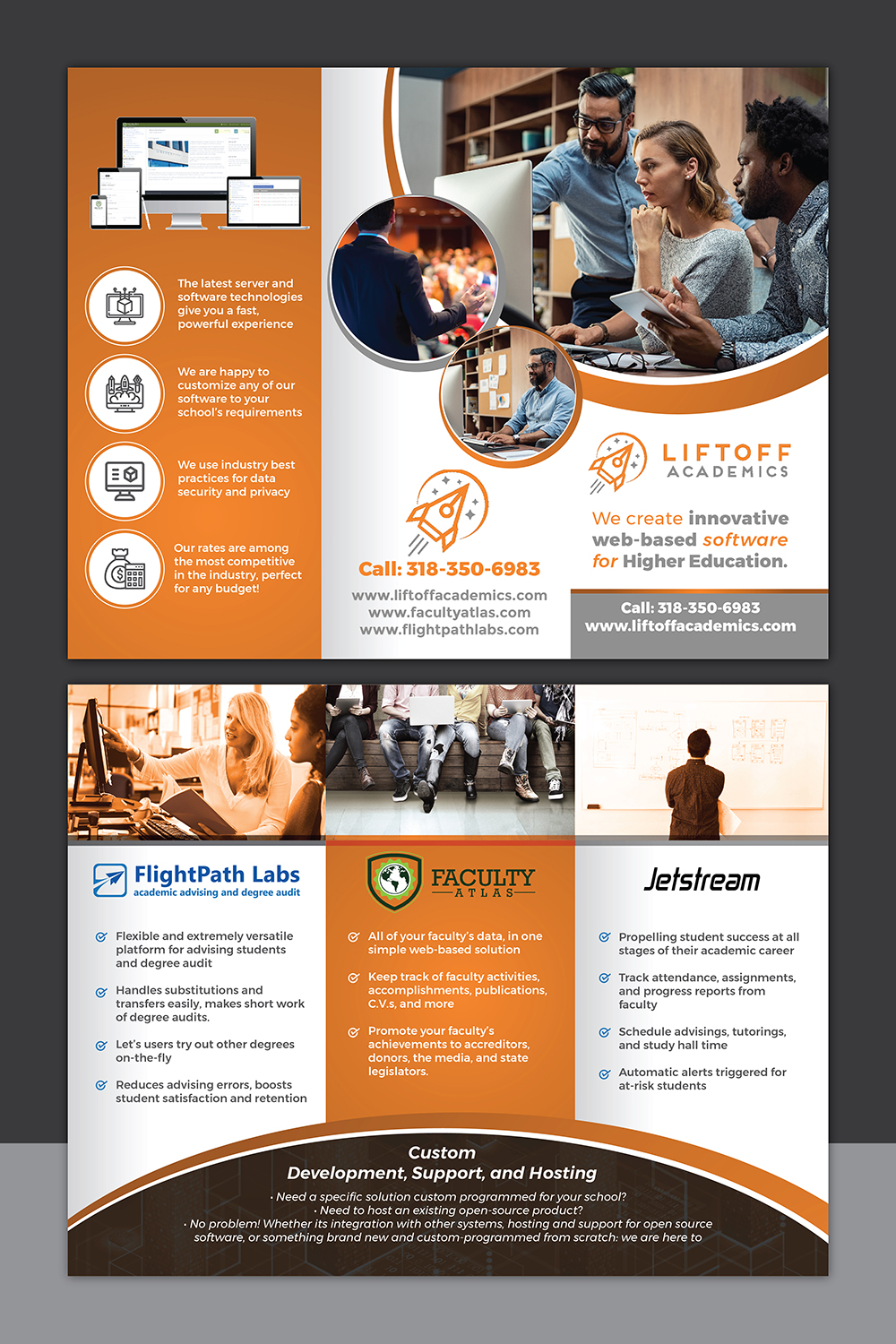 Brochure Design by Deziners Zone for Peacock Software, LLC | Design #22304100