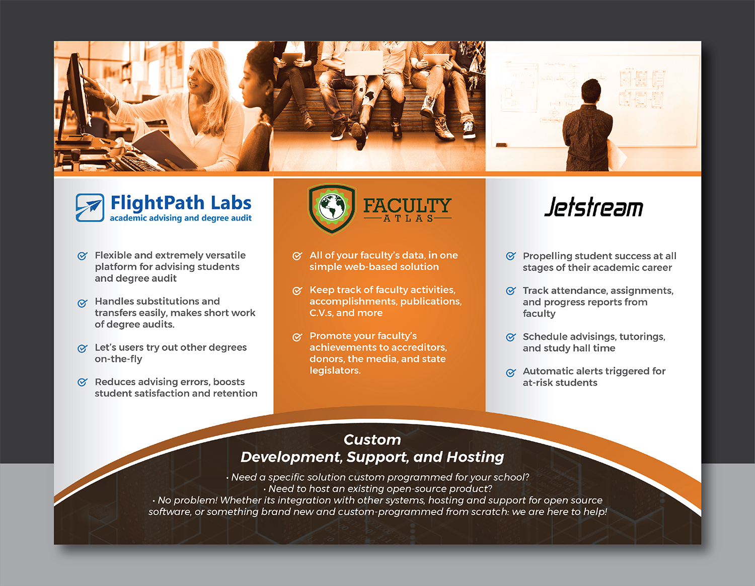 Brochure Design by Deziners Zone for Peacock Software, LLC | Design #22327479