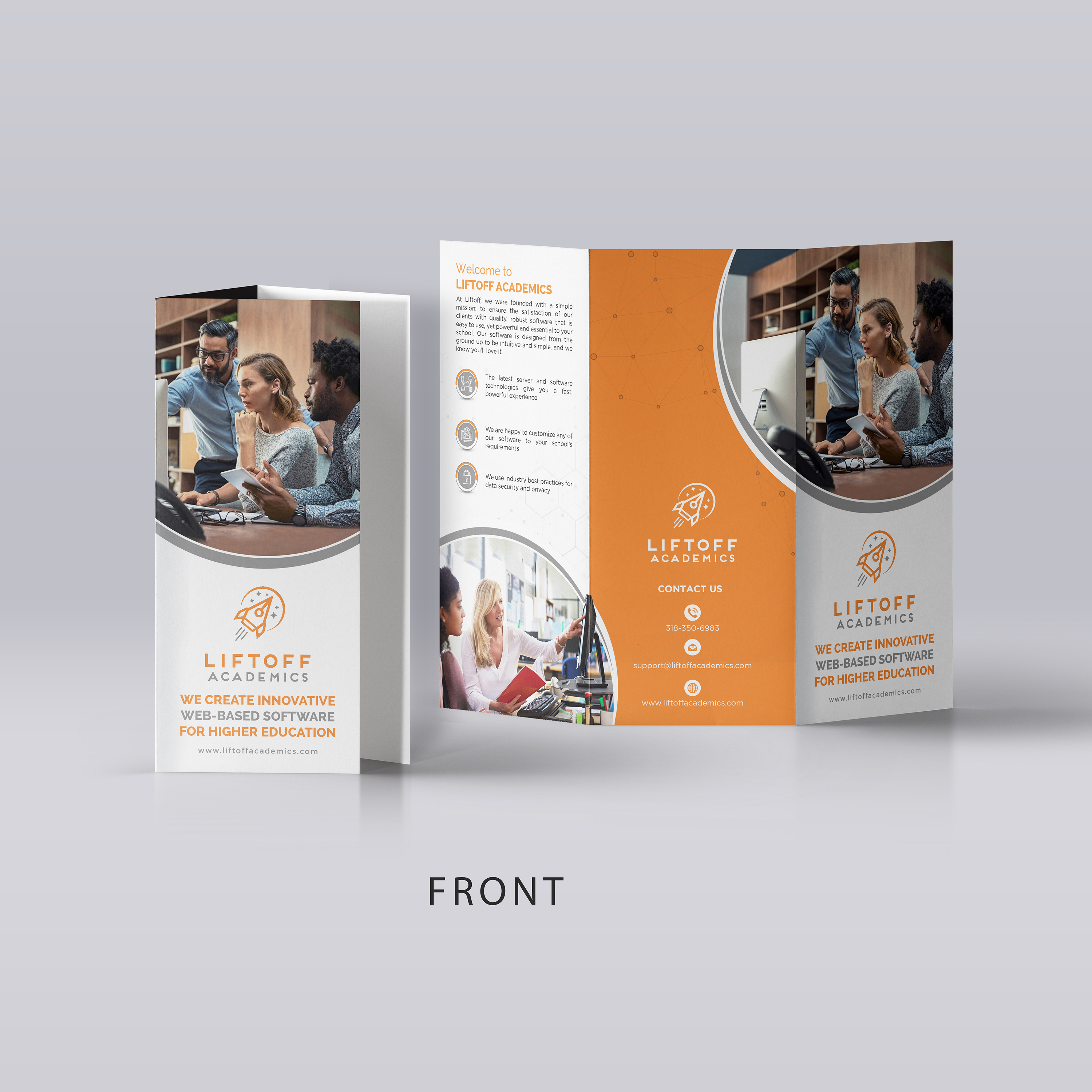Brochure Design by GraphicsGuru for Peacock Software, LLC | Design #22305709