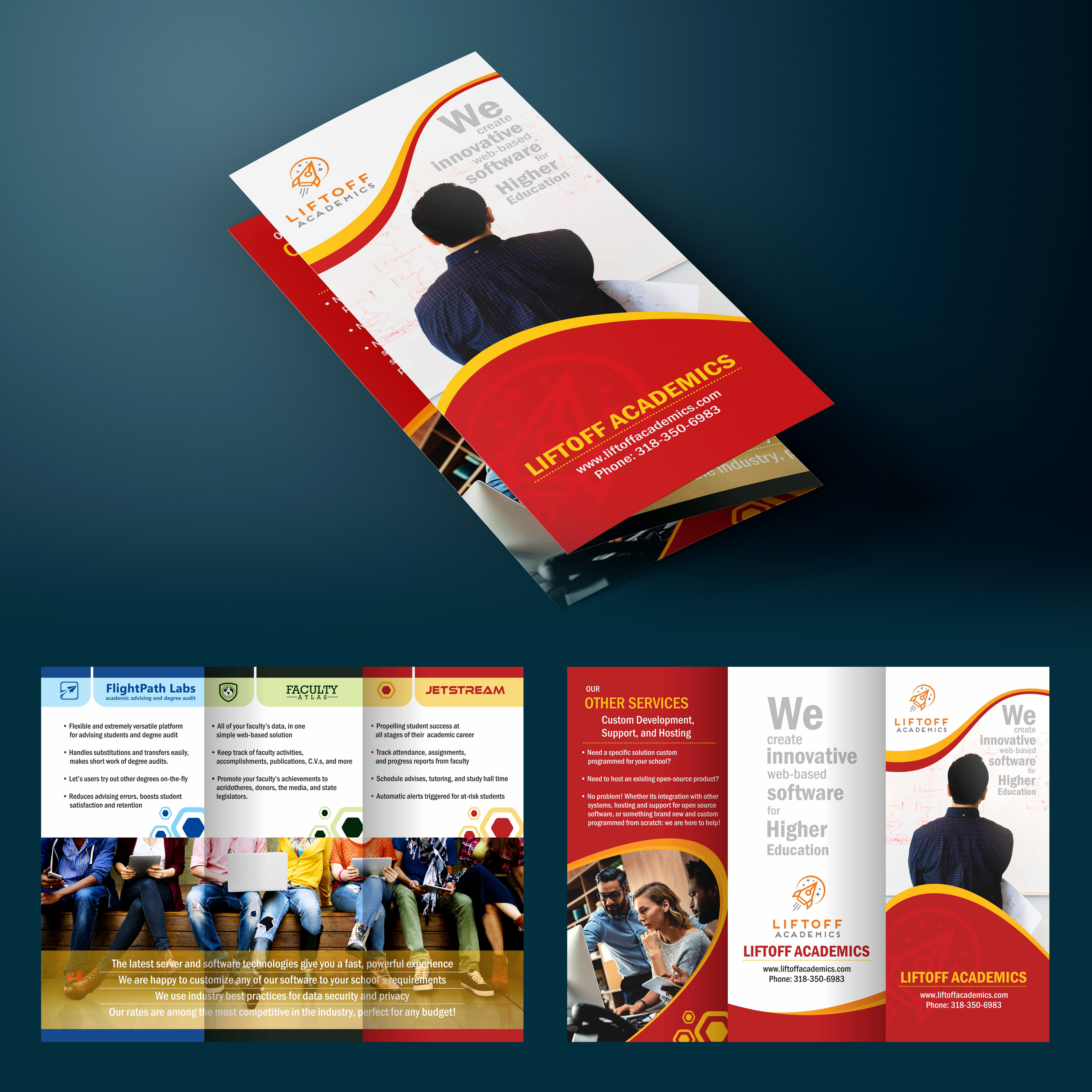 Brochure Design by Innovation Media for Peacock Software, LLC | Design #22316683