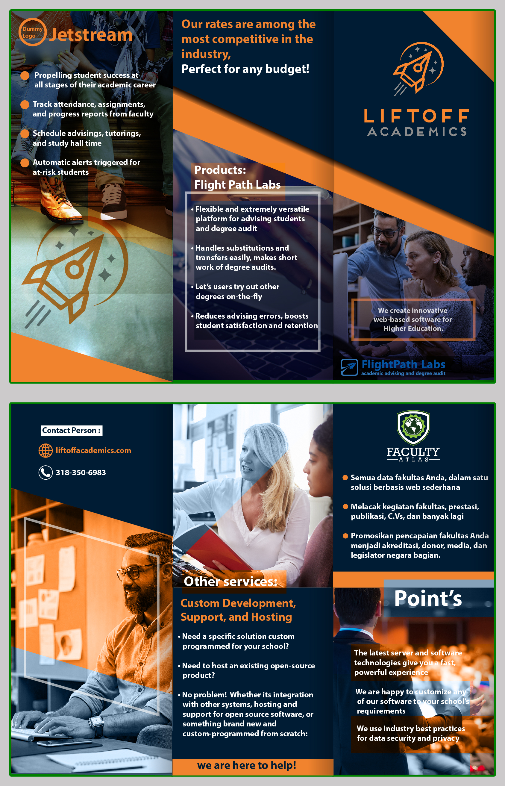 Brochure Design by gun7oro for Peacock Software, LLC | Design #22324139