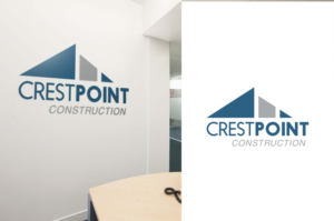 Crestpoint Construction or Crestpoint Construction Company or Crestpoint Construction Co. | Logo Design by MT
