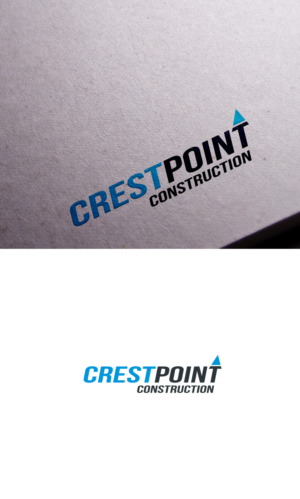 Crestpoint Construction or Crestpoint Construction Company or Crestpoint Construction Co. | Logo Design by logo_s