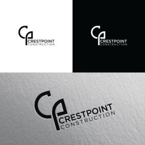 Crestpoint Construction or Crestpoint Construction Company or Crestpoint Construction Co. | Logo Design by Rii