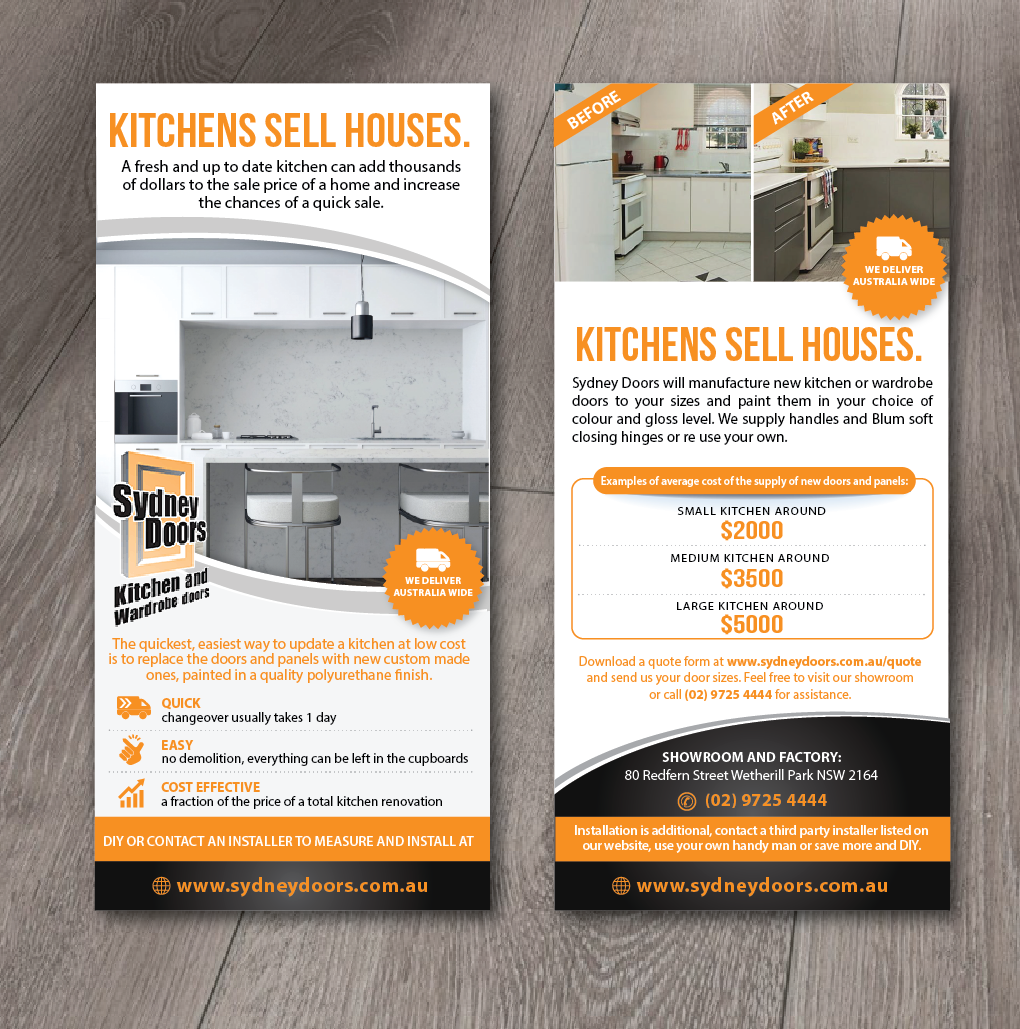 Flyer Design by alex989 for 3D Wall Panels  | Design #22308562