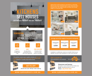 Flyer Design by Toni Velickovic for 3D Wall Panels  | Design: #22367945