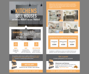 Flyer Design by Toni Velickovic for 3D Wall Panels  | Design: #22394054