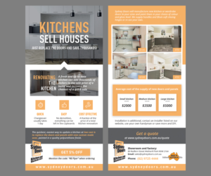 Flyer Design by Toni Velickovic for 3D Wall Panels  | Design: #22450075