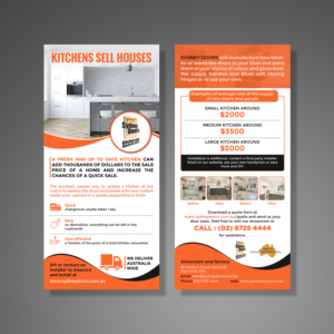 Flyer Design by Creative Milan for 3D Wall Panels  | Design: #22330541