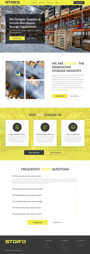 Web Design by Sadek for this project | Design: #22309177