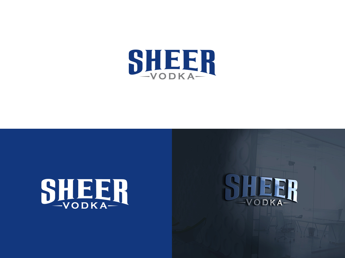 Logo Design by Slant Line Media for Sheer Vodka | Design #22304885