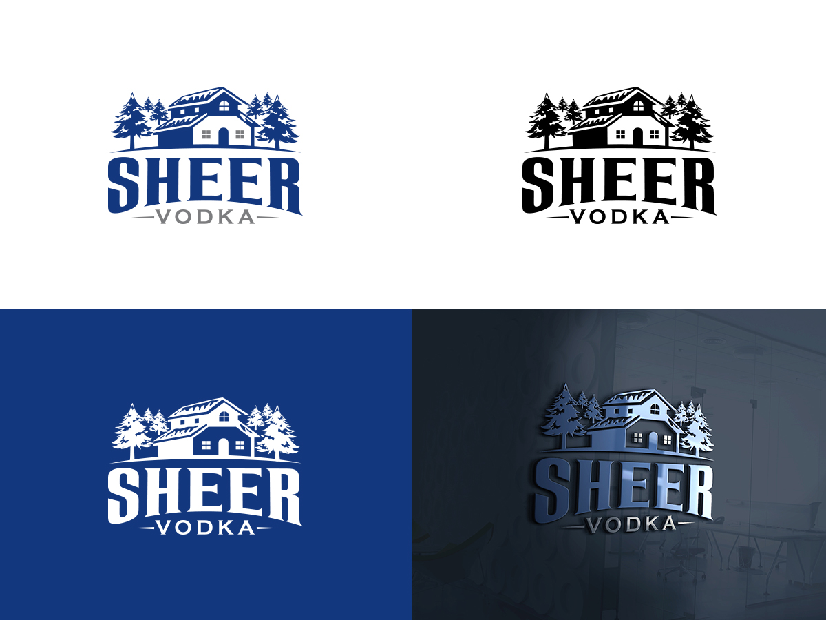 Logo Design by Slant Line Media for Sheer Vodka | Design #22305393