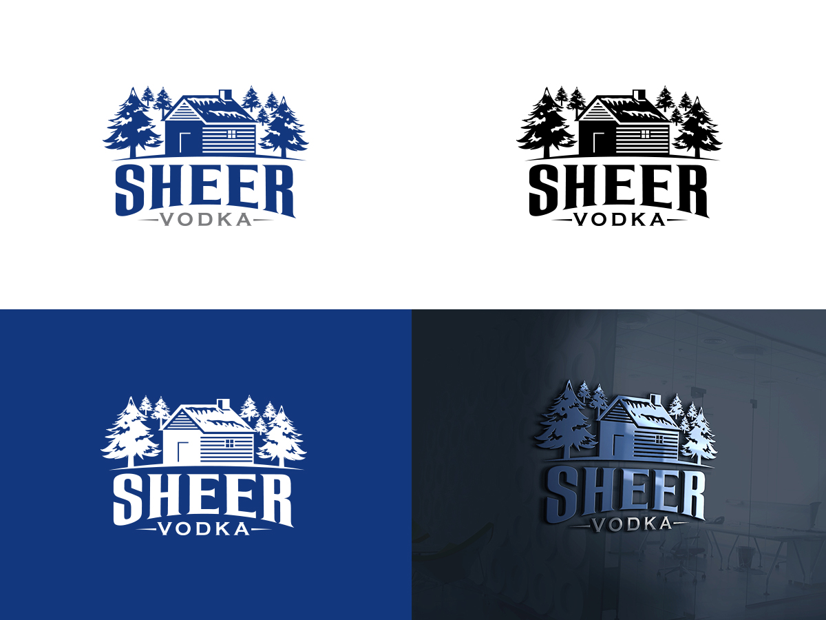 Logo Design by Slant Line Media for Sheer Vodka | Design #22307541