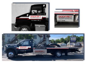 Ramp Truck Logo Vynyl Decal Design | Signage Design by Al Pech