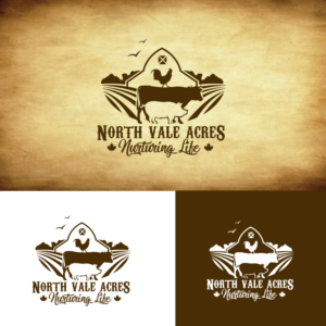 North Vale Acres - Nurturing Life | Logo Design by FourtuneDesign