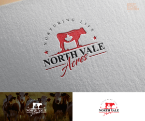 North Vale Acres - Nurturing Life | Logo Design by step forward 2