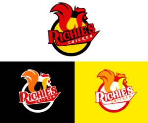 Logo Design by Gexton for Richie's Chicken GmbH | Design: #22316209