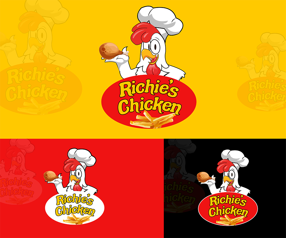 Logo Design by Gexton for Richie's Chicken GmbH | Design #22325625