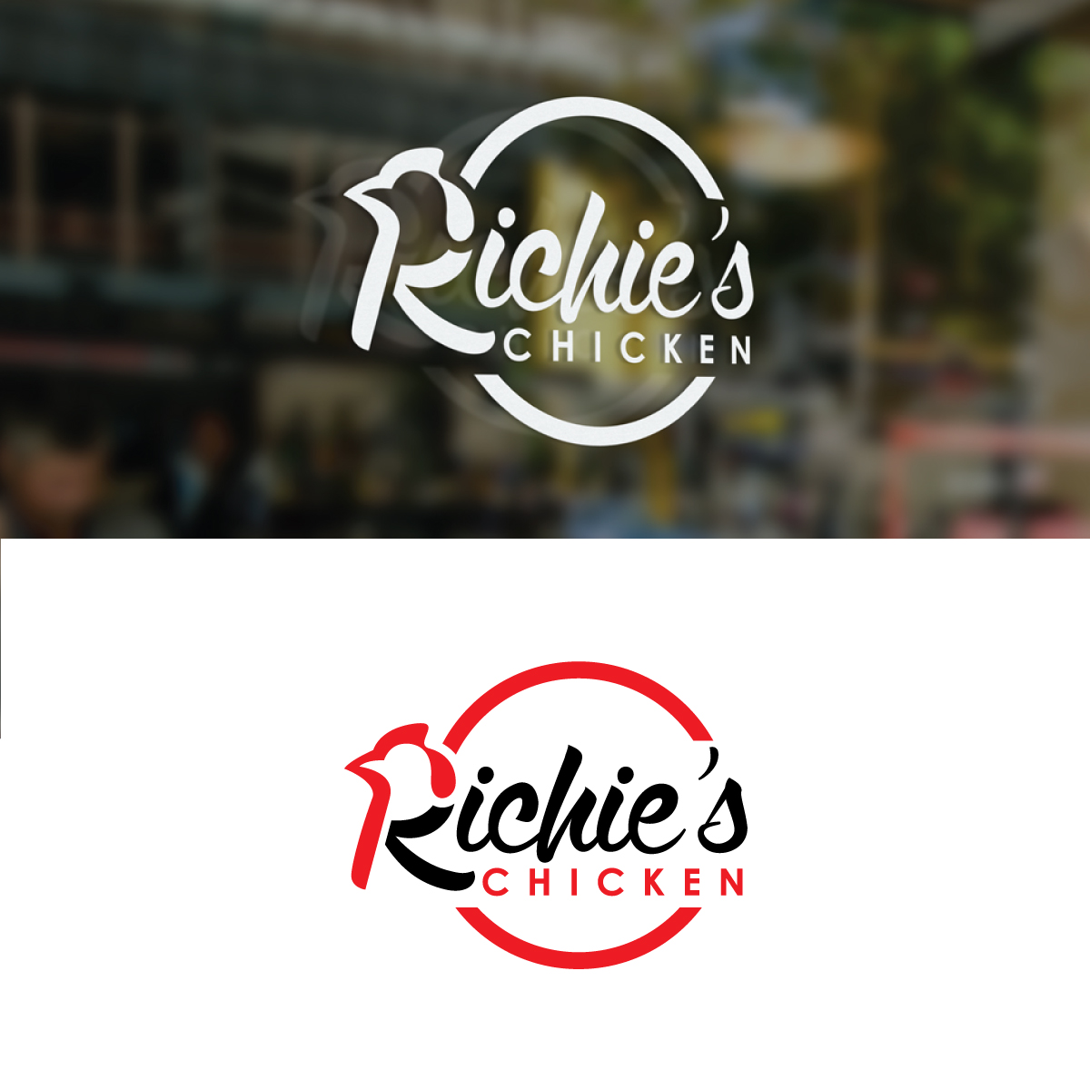 Logo-Design von Graphic Bricks für Richie's Chicken GmbH | Design #22323438