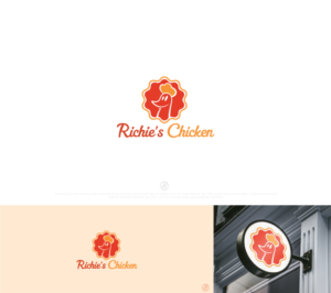 Diseño de Logo por Zybs Graphics para Richie's Chicken GmbH | Diseño #22337010