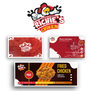 Logo Design by Endeteam Project for Richie's Chicken GmbH | Design: #22313866
