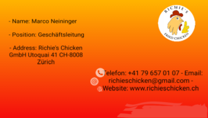 Logo Design by rommelbermas1986 2 for Richie's Chicken GmbH | Design: #22339550