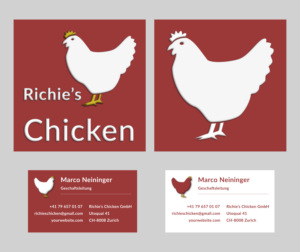 Diseño de Logo por Tyler the designer para Richie's Chicken GmbH | Diseño #22313874