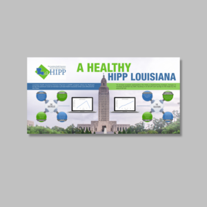 A Healthy HIPP Louisiana- MESC Conference Poster | Diseño de Póster por ZeneFashions