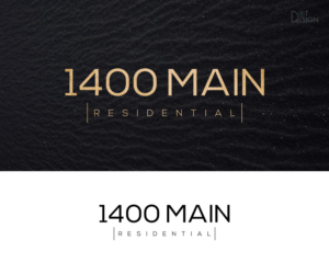 1400 Main | Logo Design by Dot Design 3