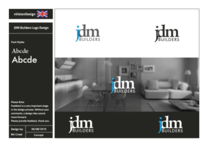Logo Design by [n]visionDesign for JDM Builders, LLC | Design #22309394