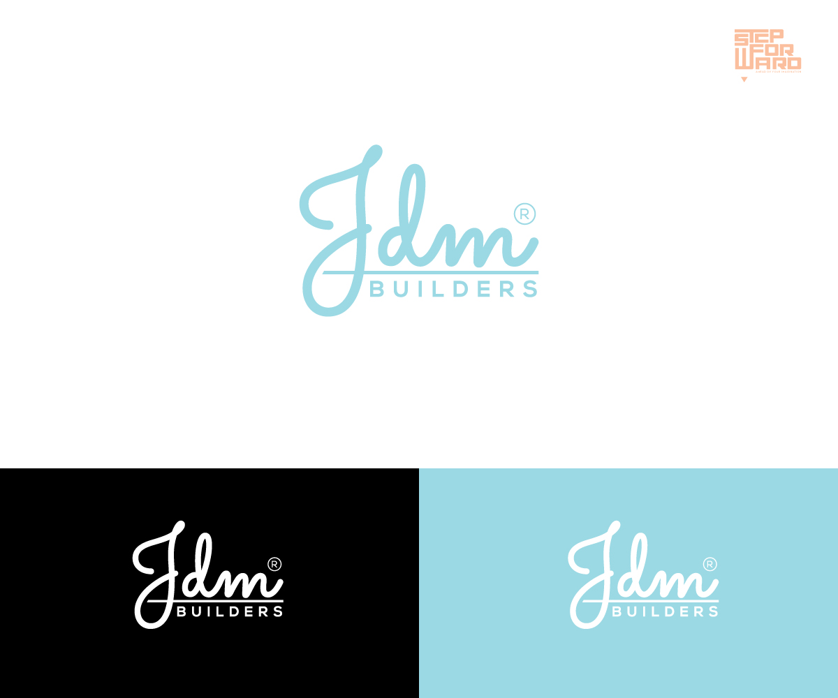 Logo Design by step forward 2 for JDM Builders, LLC | Design #22309411