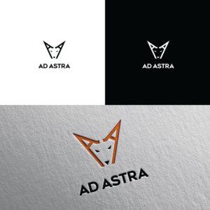 could optionally contain "Ad Astra", but I'd be happy with just the logo without any text | Logo Design by Rii