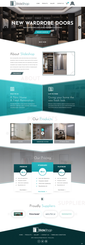 Web Design by pb for this project | Design: #22312499